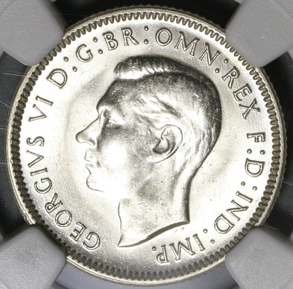 1943-S NGC MS 62 Australia Shilling Mint State San Francisco Coin