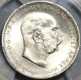 1916 PCGS MS 65 Austria Silver Corona Franz Josef Last Imperial Coin (20103101C)