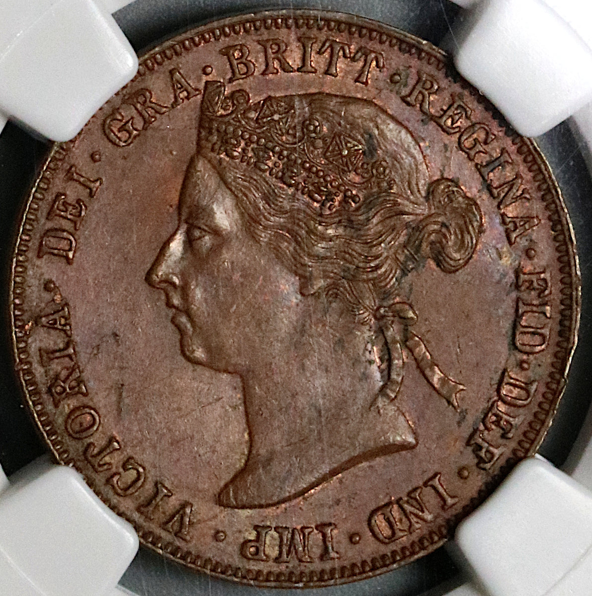1898 NGC MS 64 East Africa 1 Pice Victoria Imperial British