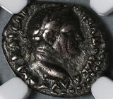 69 NGC Ch VF Vespasian AR Silver Hemidrachm Nike Caesarea Cappadocia (21012202C)