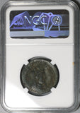 114 NGC XF Trajan Laodicea Ad Mare AE26 Tyche Bust Fortuna (21012203C)
