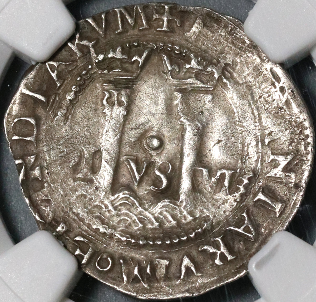 1504-1555 スペイン バルセロナ ダイナーPCGS XF mex_1r_1542_au58_o1_1200x1200.