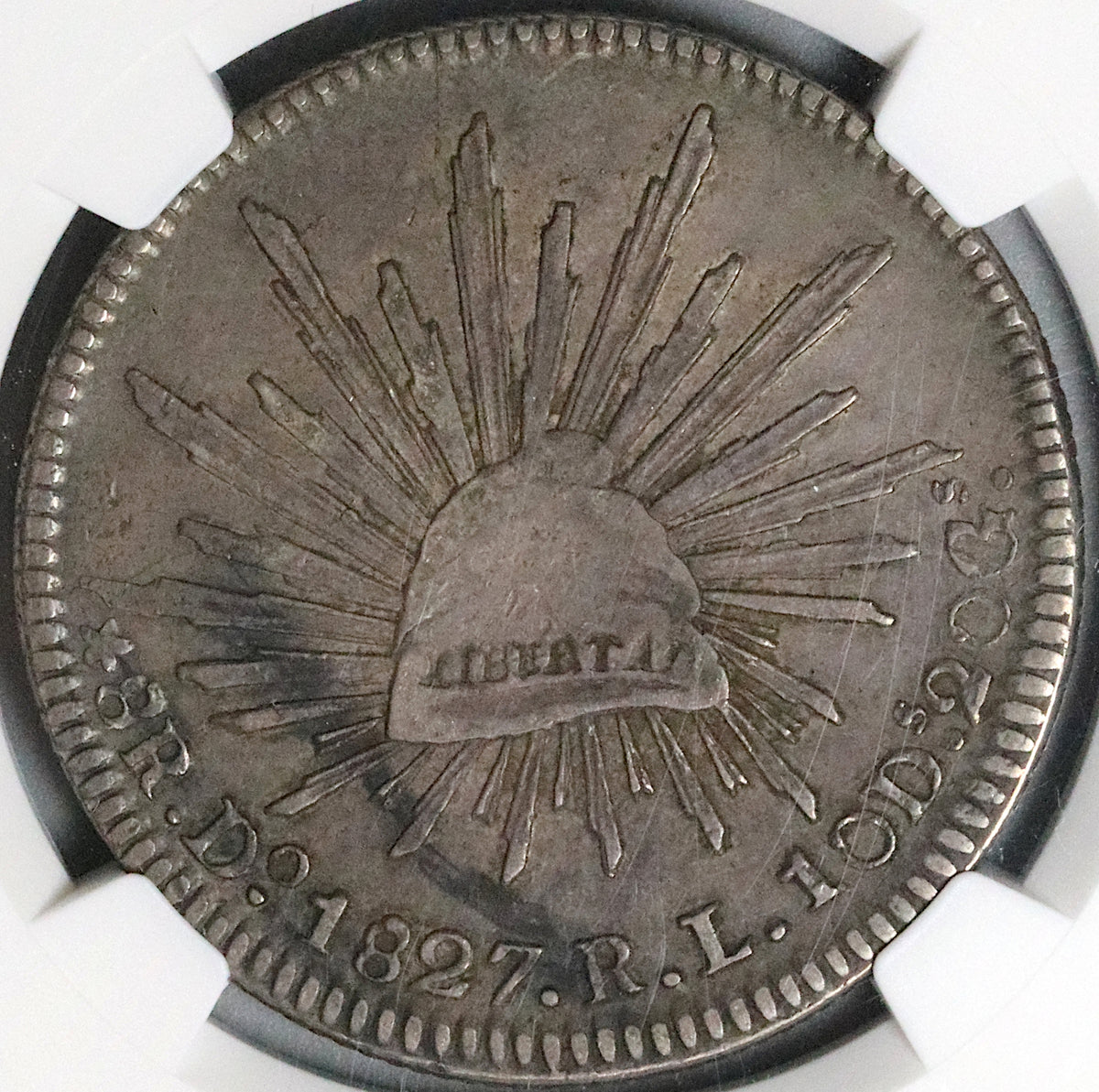 ロスインゴ 確認用 Zacatecas 8 Reales 1897 Zs FZ NGC MS65 0151704 | World Numismatics LLC