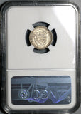 1916 NGC AU55 Panama 5 Centesimos Silver Key Date 100K Minted Balboa Coin (21022001C)