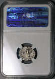 193 NGC Ch VF Septimius Severus Roman Empire Alexandria Mint Denarius Apollo Coin (21091504C)