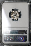 70 NGC Ch AU Vespasian Roman Empire Denarius Religious Ceremony Implements (20060201C)