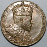 1902 Edward VII & Alexandria Royal Mint Coronation Medal 81g, 56mm (20011605R)
