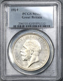 1929 PCGS MS 63 George V Crown Great Britain Silver Coin 4994 Minted (17122105D)