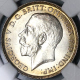 1918 NGC MS 65 Great Britain George V Florin Silver Coin POP 3/0 (22073001C)