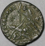 346 Constantius II Augustus Centenionalis VF Soldier Spearing Enemy (23121304R)