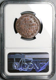 1790 NGC MS 63 Austrian Netherlands 2 Liards Belgium Insurrection Coin (23082904C)