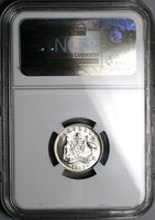1962 NGC PF 64 Australia 6 Pence Gem Proof Elizabeth II 2k Coin (25042802C)