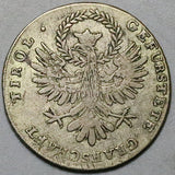 1809 Tyrol Austria 20 Kreuzer Insurrection VF Andreas Hoffer Silver Coin (26071202R)