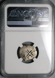 1697 NGC VF 20 Bolivia Cob 1 Real Potosi Charles II Colonial Silver Coin (23052702C)