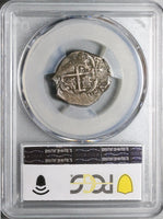 1698 PCGS VF 35 Bolivia Cob 1 Real Potosi Spain Colonial Coin POP 1/0 (24020604C)