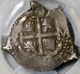 1691 PCGS XF 45 Bolivia Cob 2 Reales Potosi Charles II Spain Colony Pedigree Coin`POP 1/1 (26081703D)