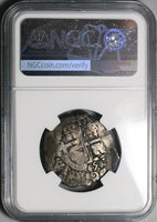 1658 NGC VF 30 Bolivia Cob 4 Reales Potosi Philip IV Silver Coin POP 1/0 (23071703D)