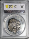 1687 PCGS VF 30 Bolivia Cob 4 Reales Potosi Charles II Silver Coin POP 1/3 (25120101C)