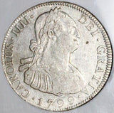 1799 NGC XF 45 Bolivia 4 Reales Potosi Charles IV Cuzco Hoard Silver Coin POP 1/3 (26032401D)