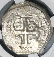 1751 NGC AU 58 Bolivia 8 Reales Cob Spain Ferdinand VI Silver Coin POP 3/2 (24042101D)