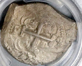 1753 PCGS XF 45 Bolivia 8 Reales Cob Spain Ferdinand VI Colonial Pirate Silver Coin (26082901C)