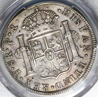1780 PCGS XF Bolivia Charles III 8 Reales Chopmarks Spain Colonial Silver Coin (25040605D)