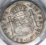 1780 PCGS XF Bolivia Charles III 8 Reales Chopmarks Spain Colonial Silver Coin (25040605D)