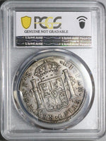 1780 PCGS XF Bolivia Charles III 8 Reales Chopmarks Spain Colonial Silver Coin (25040605D)