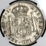 1809 NGC UNC Bolivia Ferdinand VII 8 Reales Spain Colonial Coin (23091401C)
