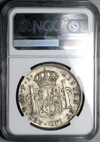 1809 NGC UNC Bolivia Ferdinand VII 8 Reales Spain Colonial Coin (23091401C)