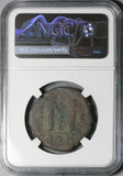 491 NGC Gen Anastasius I Byzantine Empire Æ Follis Constantinople Large Flan (26062204C)