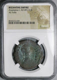 491 NGC Gen Anastasius I Byzantine Empire Æ Follis Constantinople Large Flan (26062204C)