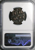 1034 NGC Gen Byzantine Anonymous Follis Christ Class C Michael IV (26052401C)