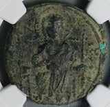 1042 NGC Gen Byzantine Anonymous Follis Christ Class D Constantine IX (26053002C)