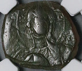 1028 NGC Gen Byzantine Anonymous Follis Christ Class B Romanus III (26052302C)