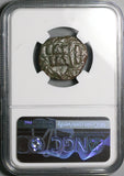 1028 NGC Gen Byzantine Anonymous Follis Christ Class B Romanus III (26052302C)