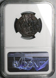 1020 NGC Ch AU Jesus Christ Byzantine Empire Follis Anonymous Class A3 4/5 4/5 (25072501C)