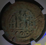 513 NGC Gen Heraclius Byzantine Empire Follis Constantinople Mint (26062206C)