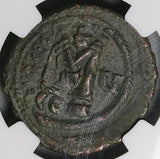 514 NGC Gen Heraclius Byzantine Empire Follis Constantinople Mint (26051605C)
