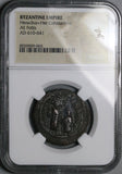 514 NGC Gen Heraclius Byzantine Empire Follis Constantinople Mint (26051605C)