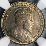 1905 NGC AU 55 Canada 10 Cents Edward VII Sterling Silver Coin (25060903C)
