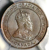 1903 PCGS MS 62 Canada 1 Cent Edward VII Large Mint State Coin (26010101C)