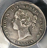 1893 PCGS VF 30 Canada Victoria 5 Cents Sterling Silver Coin (25120402C)