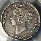 1893 PCGS VF 30 Canada Victoria 5 Cents Sterling Silver Coin (25120402C)