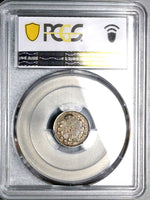 1910 PCGS XF 40 Canada 5 Cents Round Leaves Edward VII  Silver Coin (25062502C)