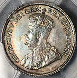 1918 PCGS MS 62 Canada 5 Cents George V Sterling Silver Coin (25120604C)