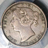 1862 PCGS VF 30 New Brunswick  20 Cents Canada 150k Silver Coin (25120504C)