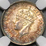 1942-C NGC MS 63 Canada Newfoundland 5 Cents George VI Sterling Silver Coin (23050703C)