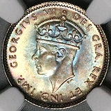 1943-C NGC MS 63 Canada Newfoundland 5 Cents George VI Silver Coin (23050803C)
