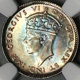 1943-C NGC MS 63 Canada Newfoundland 5 Cents George VI Silver Coin (23050803C)